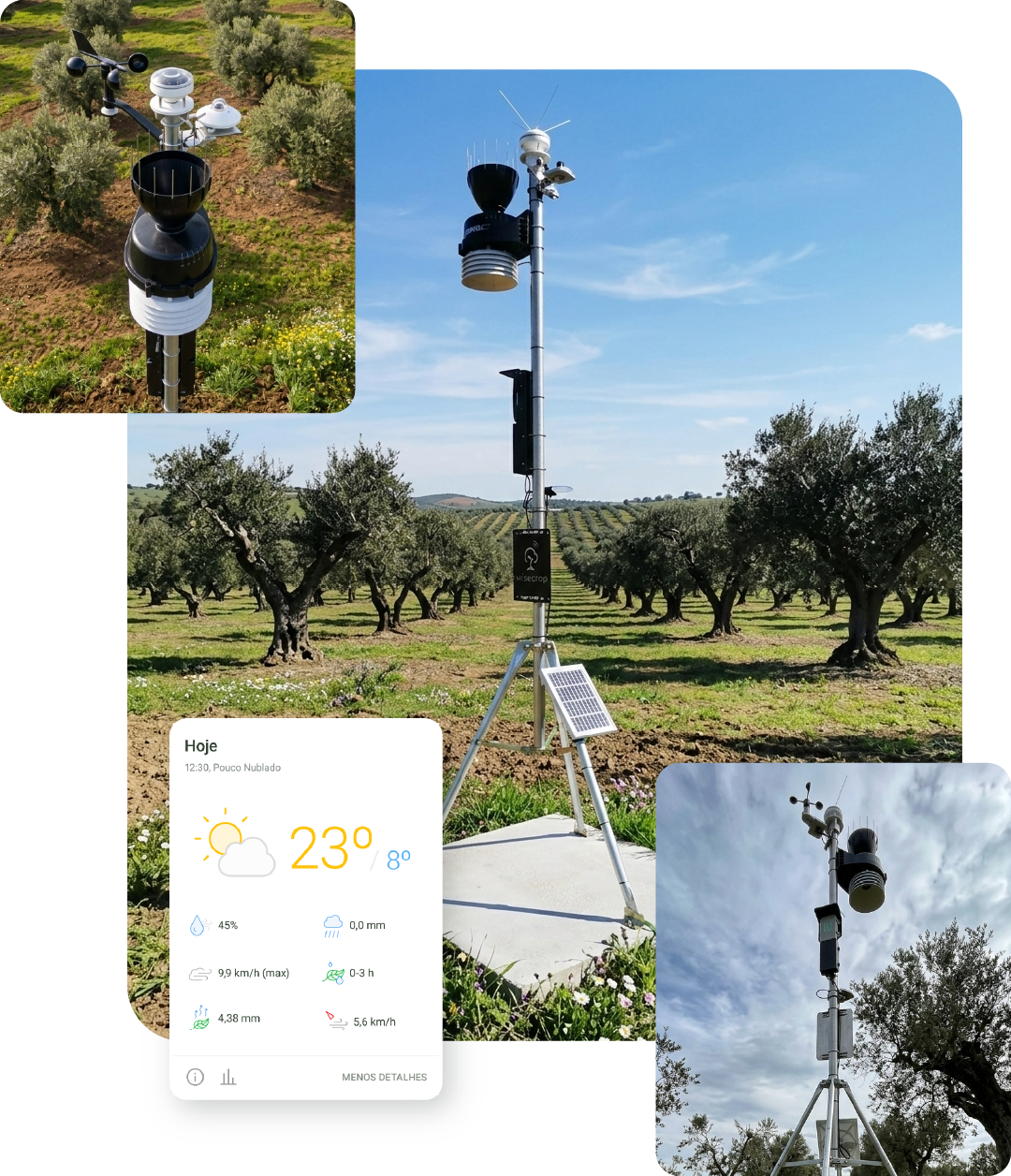estação meteorológica AWS500
